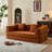 Sicilia 78.7'' Upholstered Convertible Sleeper Sofa Bed With 2 Pillows,Foldable Futon,Corduroy Sofa,Floor Lounge Couch-1388297615