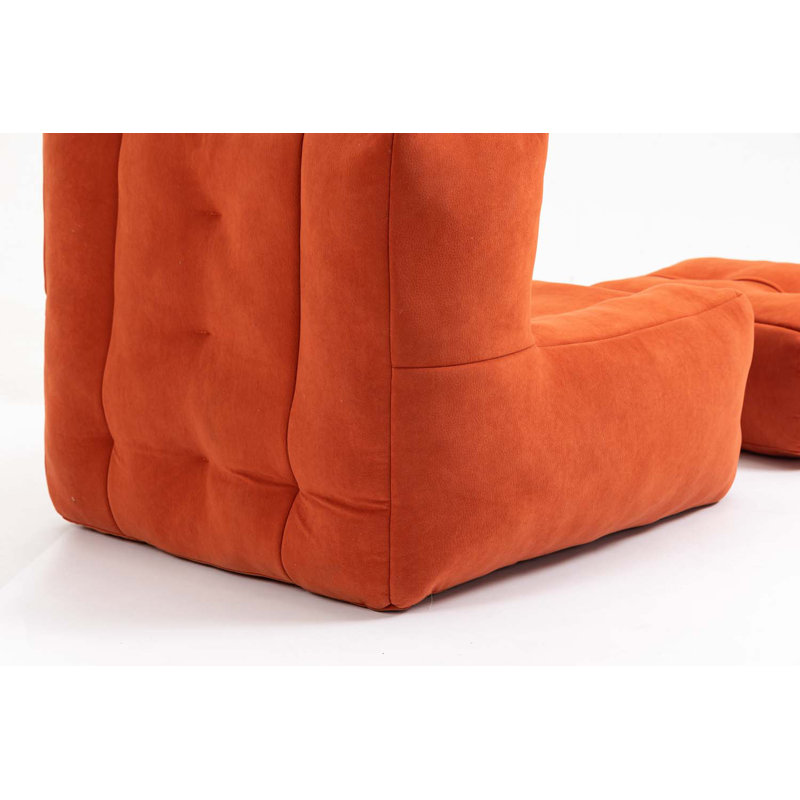 Fauteuil à billes confortable en mousse à mémoire de forme, idéal pour se détendre dans n'importe quelle pièce, Velours rouge