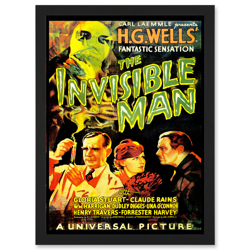 Invisible Man - Single Picture Frame Print