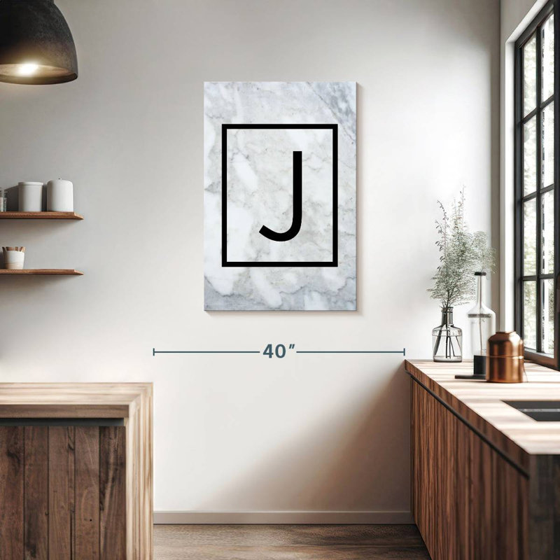 J, 36" H x 24" W
