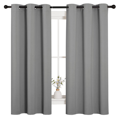 Matty Thermal Insulated Blackout Grommet Curtain Pair