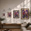 Carnation Cluster Botanical - Framed Print-1373850689-1373850688