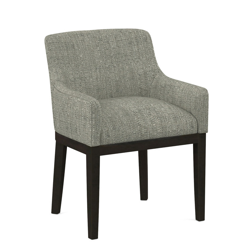Upholstered Arm Chair, 61363-89, Espresso