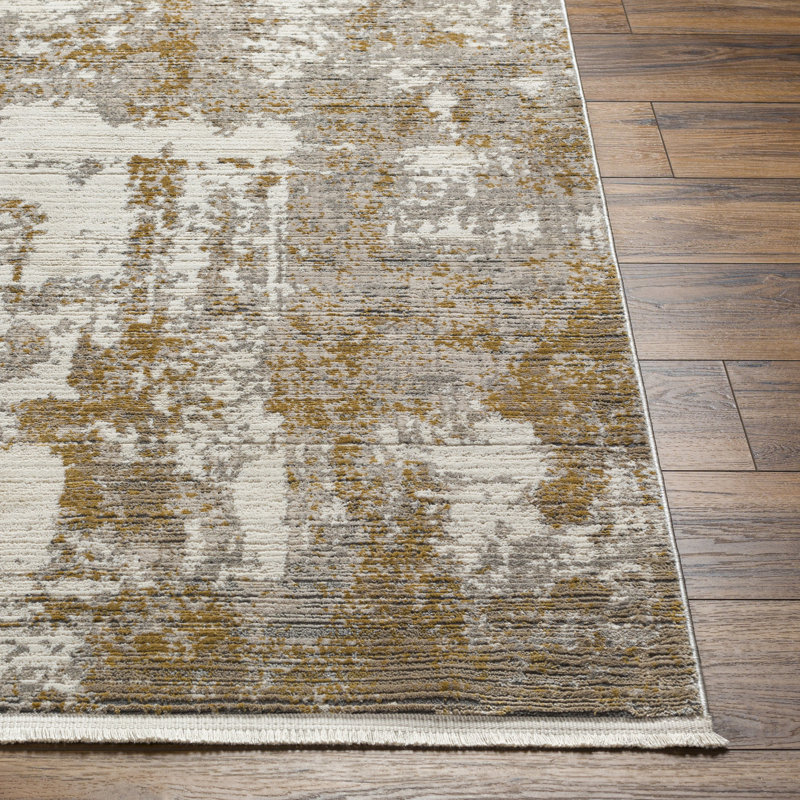 Abstract Indoor Rug, Rectangle 7'10" x 10'