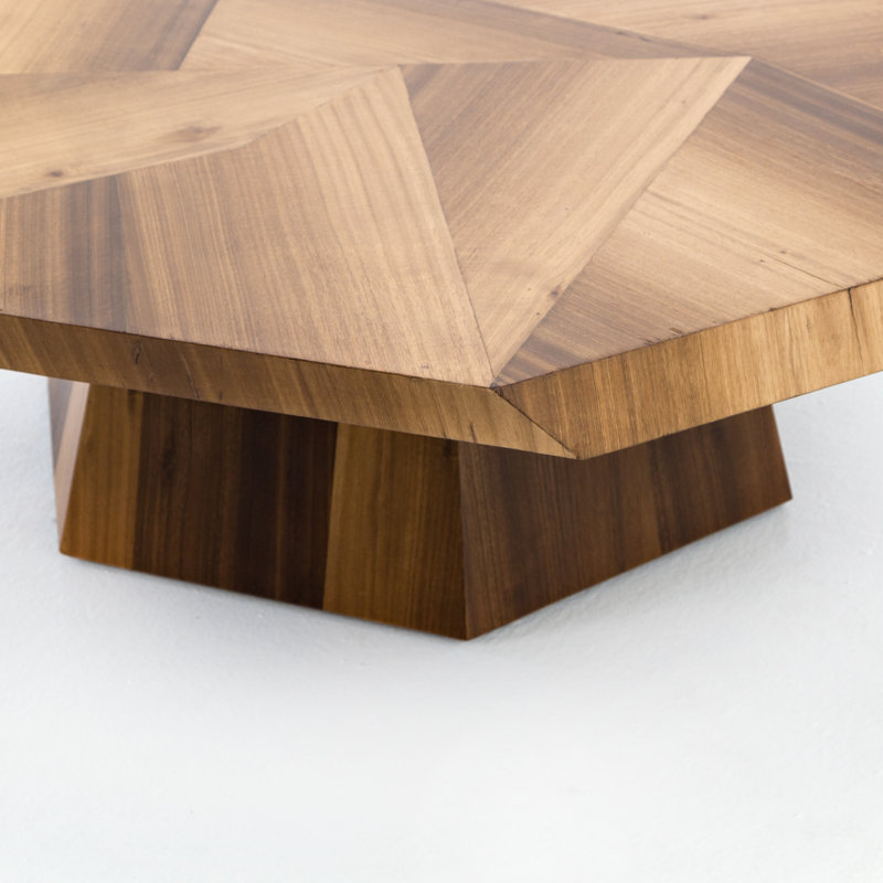 Coffee Table, Palermo Drift Top Grain Leather