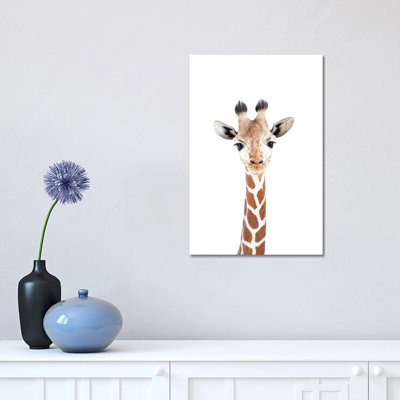 Baby Giraffe by Sisi & Seb - Wrapped Canvas Print