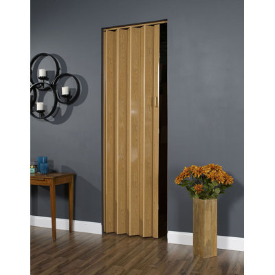 Porte accordéon pliante en vinyle 36 po x 80 po Homestyle Vienna