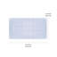 Tapis de douche en PVC antidérapant Décor Living, transparent