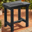  Table d'appoint d'extérieur en PEHD pour terrasse, petit tabouret-330586473
