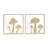 Rustic Plants & Flowers Wall Decor