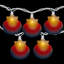 Guirlande de lumières pour l'extérieur 10ct Seashell