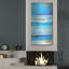 «Blue Jam II» par Erin Ashley, art mural en métal-101654524