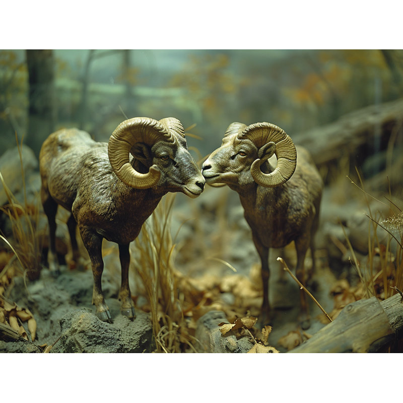 Tapis de bain Rams Wildlife, L 17 po x L 24 po