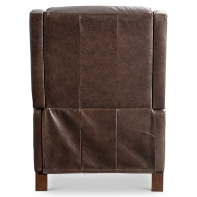 Bernhardt Landon Leather Recliner, Brown