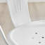 Tobery Rectangular Whitewashed Solid Wooden Dining Table With 4 Honora Chairs - Scandinavian Style   
