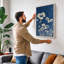 Wildflower Study Botanical 1 Piece Wrapped Canvas Wall Art-323326144-323326167