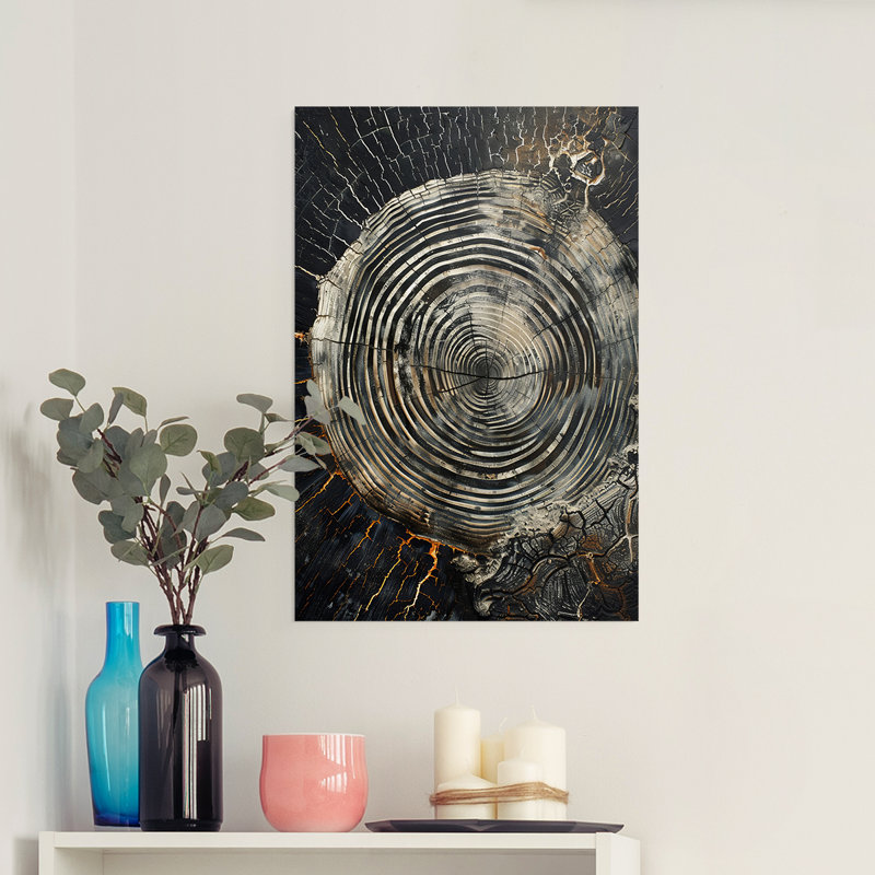 Série ABSTRACT CLXI - Impression sur toile seulement - NON CADRE, H 12 po x l 8 po