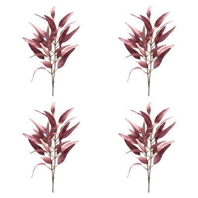 Shimmering Leaf Spray (Set of 4)