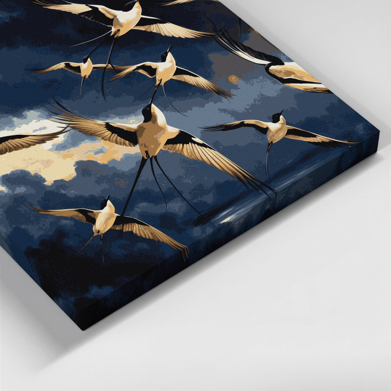 Art mural sur toile gris, H 20 po x l 24 po