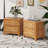 3-Drawer Hazel 3-Drawer Side Table, Set Of Two