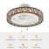 Analice LED Flush Mount Ceiling Fan with Remote Control and Light Kit Included
