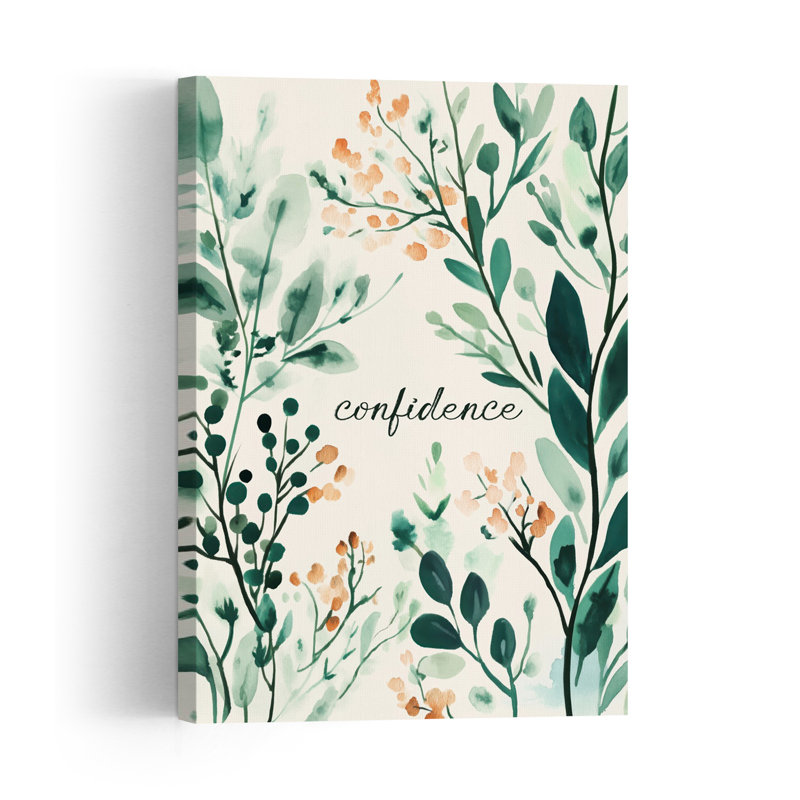 Floral Serenity Delicate Organic Peaceful Nature Flower Wall Art Print, 91.44cm H x 60.96cm W
