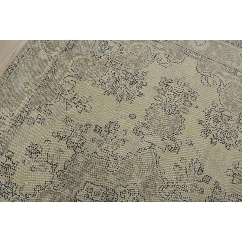 One-of-a-Kind 6'5" X 9'4" Wool Area Rug in Beige