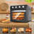 Air Fryer Oven 27.5QT, 6-In-1 Countertop Convection Oven For Crispy Cooking, Bake, Broil, Toast, Warm, Dehydrate, 4 Knob Control, 1600W, Family Size-121591751