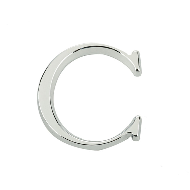 5cm H Brass House Letter, D