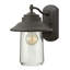 Belden Place Oil Rubbed Bronze 1 - Bulb Outdoor Barn Light