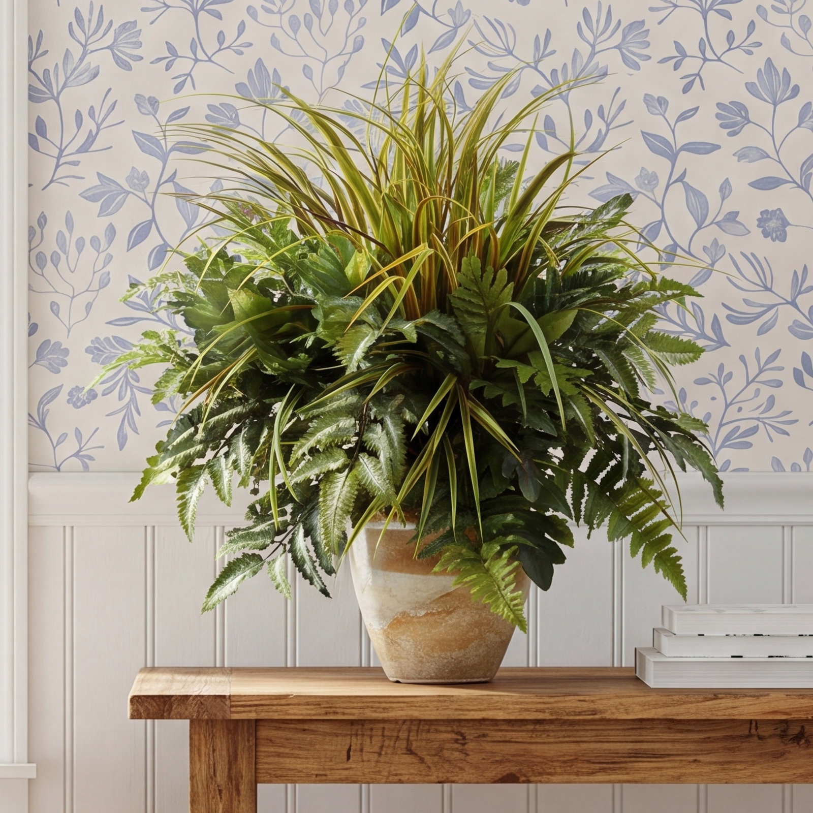 Thisbe 28'' Faux Foliage Plant in Ceramic Pot
