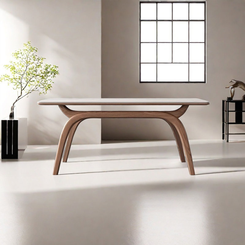 Table de salle à manger simple, H 30,31 po x L 55,11 po x l 31,49 po