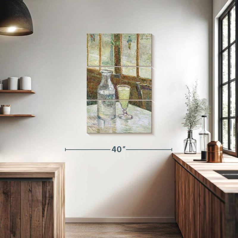 Yarlin Cafe Table With Absinthe, 38" H x 24" W