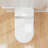 Smart Toilet with Self Clean Bidet And Auto Sensor Flush, Soft-closing Heat Seat, Tankless Auto Flush, Massage Clean, Warm Wash/Dryer, Remote Control