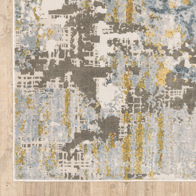 Belinda Abstract Rug, Rectangle 5'3" x 7'6"