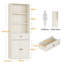 164.2cm H x 48cm W Standard Bookcase-757491045