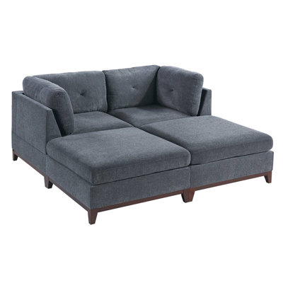 Danhiccy Upholstered 74'' Sofa