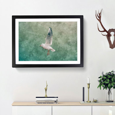 Seagull - Picture Frame Painting Print
