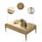 Solid Wood Coffee Table