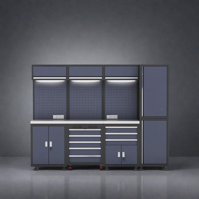 Système de rangement complet pour garage atelier