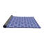 Bleu géométrique Tapis décoratif-5831484