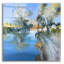  «Summer Creek 2» par Craig Trewin, art mural en verre acrylique, 36 po x 36 po-1663060691