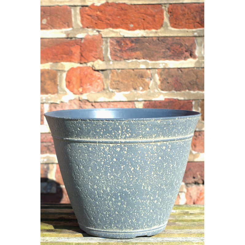 Flodin Handmade Pot Planter, Black/Gray