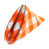 Blanc / Orange