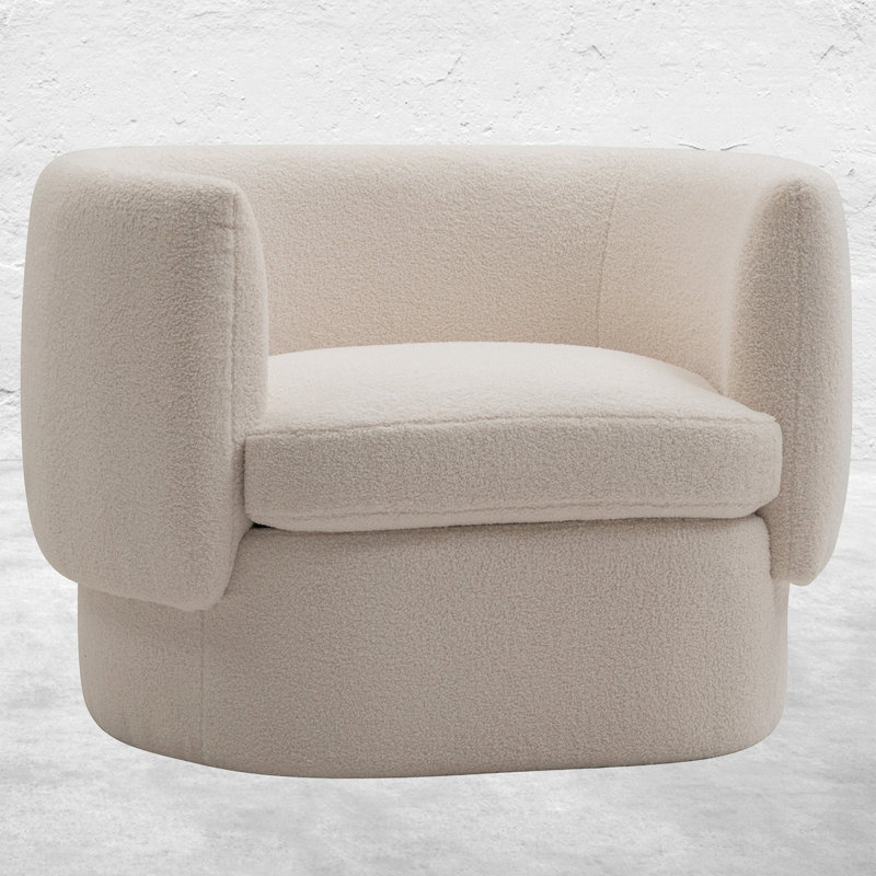 Chaise d'appoint Lemondrop, Mélange de polyester jaune