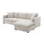 Canapé modulaire en forme de L avec coussins décoratifs amovibles et confortables, 4 canapés pour les salons, les appartements, les bureaux, les canapés en fer, les pièces, les appartements, les bureaux, les cadres, les aires de repos spacieuses-1887192794-1887192789