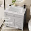 Meuble-lavabo 30 po avec lavabo simple-1323423335