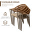 Fauteuil de patio intérieur / extérieur en aluminium Berkleigh