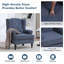Fauteuil à oreilles Upholsterd-1901830790