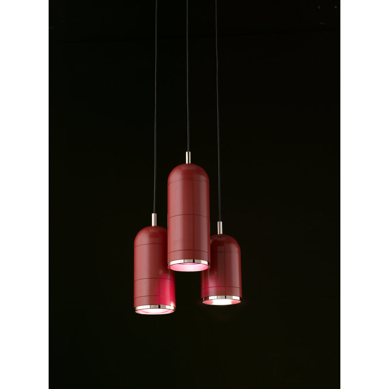 Elementi 1 - Light Red Unique/Statement Pendant